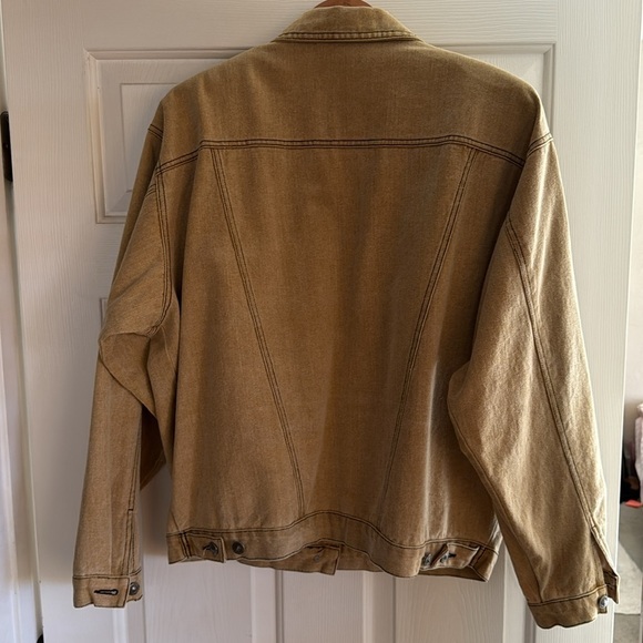 Carole Little Sport Women’s Cotton/Denim Beaded Jacket SZ 12 MINT - Picture 4 of 5